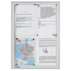 Legamaster 7-631760 Economy Showcase - 671mm x 932mm