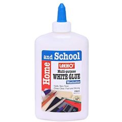 Leeho Multi-Purpose White Glue - 236ml (Pack of 12)