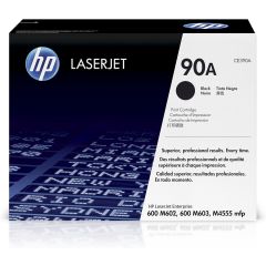 HP CE390A 90A Black Original LaserJet Toner Cartridge