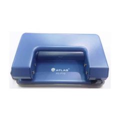 Atlas AS-P10 Desktop Paper Punch - 10 Sheets Capacity - Blue
