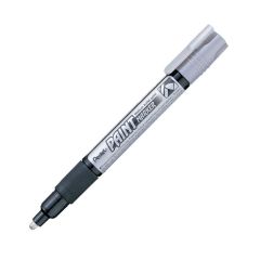 Pentel MMP20 Paint Marker -2.9mm Bullet Tip - Silver (Pack of 12)