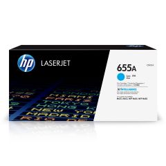 HP CF451A 655A Cyan Original LaserJet Toner Cartridge
