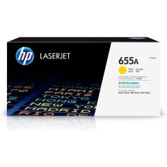 HP CF452A 655A Yellow Original LaserJet Toner Cartridge
