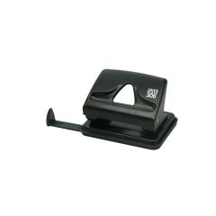 Sax 306 2-Hole Punch - 25 Sheets Capacity - Black