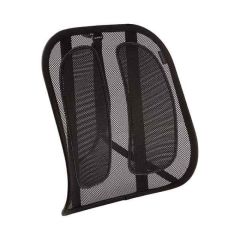 Fellowes FEL 9191301 Mesh Back Support - Black