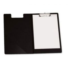 FIS FSCB0304BK PVC Double Clipboard - A4 - Black (Pack of 10)
