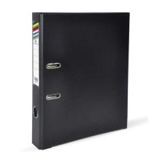 FIS FSBF4PBK PP Box File - F/S Size - 4cm Spine - Black (Pack of 5)