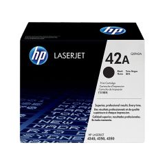 HP Q5942A 42A Black Original LaserJet Toner Cartridge