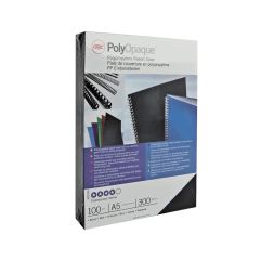 GBC IB386817 PolyOpaque Cover, 300 Micron, A4 White Pack of 100