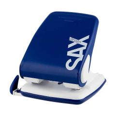 Sax 0-518-14 2-Hole Punch - 40 Sheets - Blue