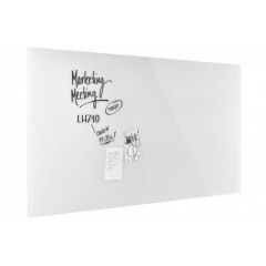 Magnetoplan COP-13403000 Glass2Write Design  Glass Board - 80cm x 60cm - White