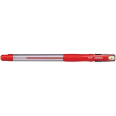 Uni-ball SG100B Lakubo  Ball Point Pen -  1.4mm Ball - Red (Pack of 12)