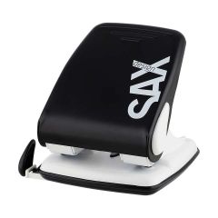 Sax 0-518-19 2-Hole Punch - 40 Sheets - Black