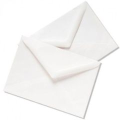 Hispapel 55219 Autodex Envelope - 115 x 225mm - White (Pack of 500)