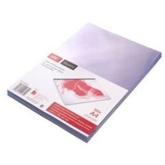 GBC 41605E PVC Cover, 250 Micron, A4 Clear Pack of 50