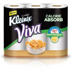 Kleenex Viva Kitchen Towel Roll - 3 Ply (Pack of 3)