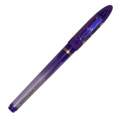 Uni-ball UF-202 Fanthom Erasable Rollerball Pen - 0.5 mm Ball - Violet (Pack of 12)