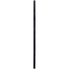 RWA0384 Biodegradable Black Paper Straw  - 6mm W x 7 3/4" L (Pack of 100)