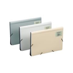 Foldermate Polymaster Expandng File with 13 Pockets - A4 - White - 1 Piece