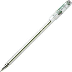 Pentel BK77 Superb Ball Point Pen - 0.7 mm Ball - Green (Pack of 12)