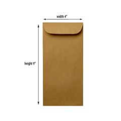 Hispapel M5-71 DEX Manila Envelope - 9" x 4" - Brown (Pack of 500)
