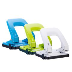 Deli E0138 2-Hole Punch - 35 Sheets Capacity - Assorted Color