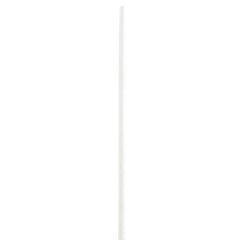 RWA0392 Biodegradable White Paper Straw  - 6mm W x 7 3/4" L (Pack of 100)
