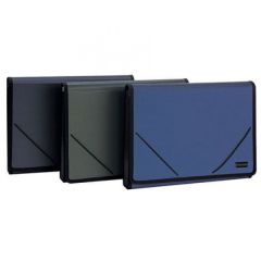 Deli 5552 Expanding File with 13 Pockets - A4 - Assorted Color (Pack of 10)