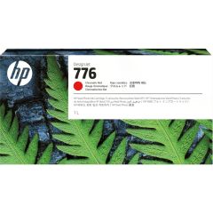 HP 1XB10A 776 1-liter Chromatic Red Ink Cartridge