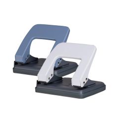 Deli 0102 2-Hole Punch - 20 Sheets - Assorted Color (Pack of 6)