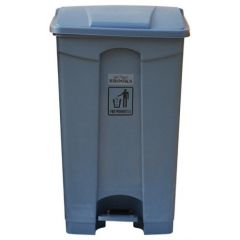 Brooks BKS PDL 301 Waste Bin with Pedal - Grey -  87 Liter
