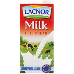 Lacnor Longlife Full Cream Milk - 1 Liter