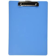 FIS FSCBDA5PVCBL PVC Double Clipboard - A5, Blue (Pack of 10)