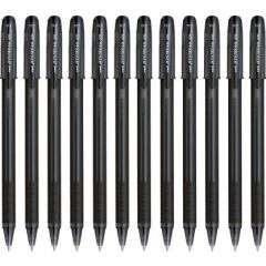 Uni-ball SX101 Jetstream Rollerball Pen - 1.0 mm Ball - Black (Pack of 12)