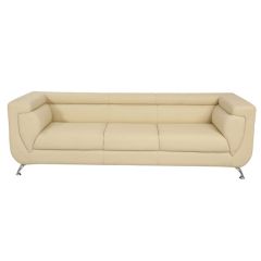Mazaya MF 0120 Three Seater Sofa (Color as your choice in Fabric or Leather)