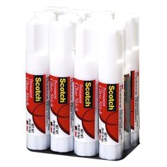 3M 6040-12D Scotch Permanent Glue Stick - 40 Grams x (Pack of 12)