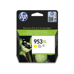 HP 953XL High Yield Ink Cartridge - Yellow (F6U18AE)