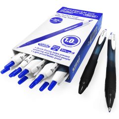Uni-ball SXN150 Jetstream Sport Retractable Rollerball Pen - 1.0 mm - Blue (Pack of 12)