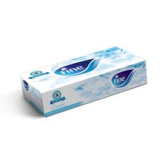 Fine Classic 2 Ply Facial Tissues - 200 Sheets