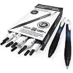 Uni-ball SXN150 Jetstream Sport Retractable Rollerball Pen - 1.0 mm - Black (Pack of 12)