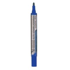 Pentel NLF50 Maxiflo Permanent Marker - Bullet Tip - Blue (Pack of 12)