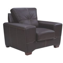 Mazaya MF 0116 Single Seater Sofa (Color as your choice in Fabric or Leather)