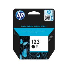 HP 123 Original Ink Cartridge - Black (F6V17AE)