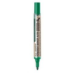 Pentel NLF50 Maxiflo Permanent Marker -  Bullet Tip - Green (Pack of 12)