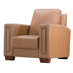 Mazaya MF 0118 Single Seater Sofa (Color as your choice in Fabric or Leather)