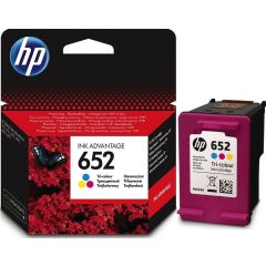 HP 652 Ink Advantage Cartridge - Tri-Color (F6V24AE)