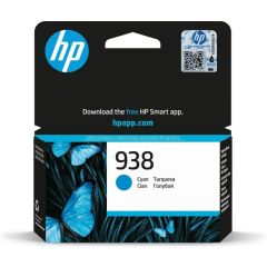HP 4S6X5PE 938 Cyan Original Ink Cartridge
