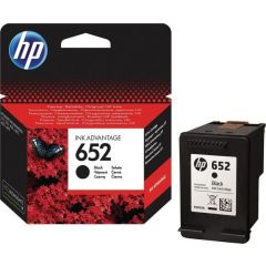 HP 652 Ink Advantage Cartridge - Black (F6V25AE)