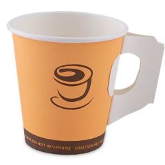 Falcon 7Oz Paper Cup  With Handle - 50 Pieces x (Pack of 20)