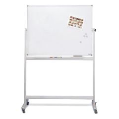 Magnetoplan COP MWB1240689 Double Side Mobile Magnetic White Board - 120cm x 180cm